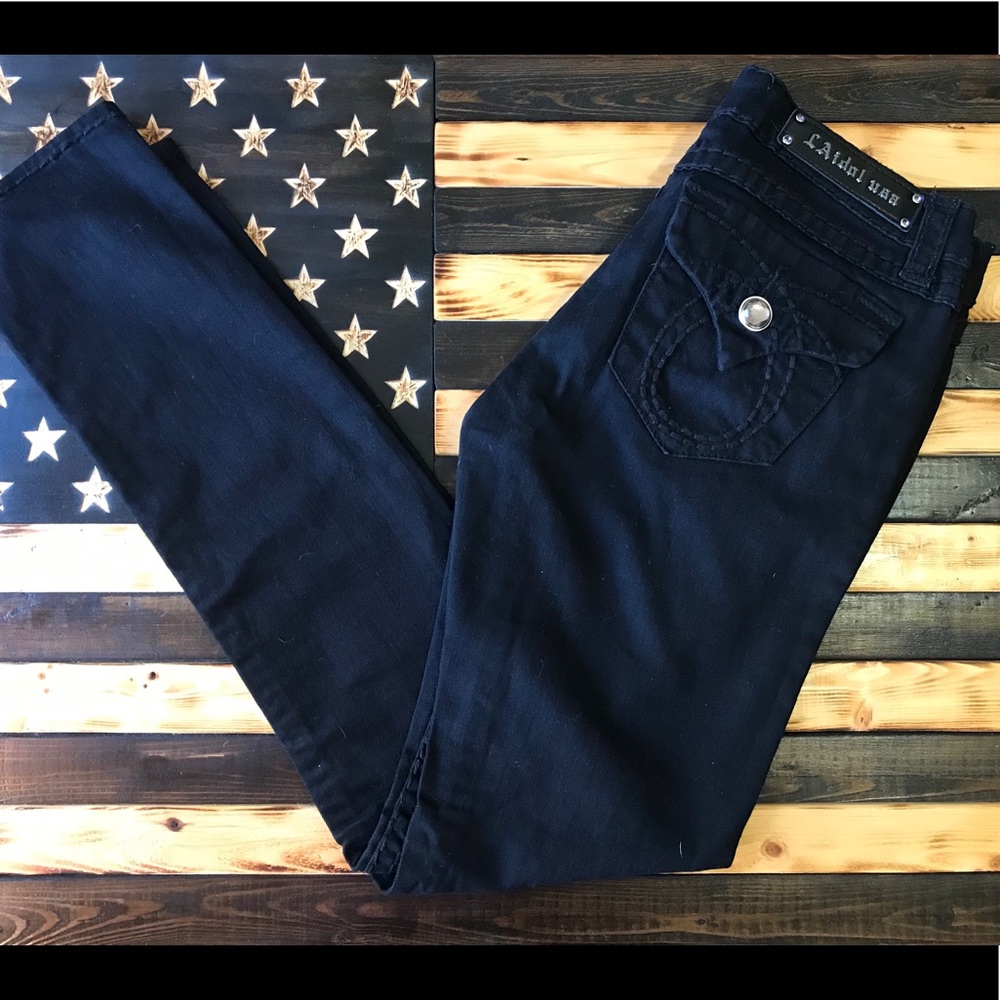LA Idol Size 9 Black Jeans